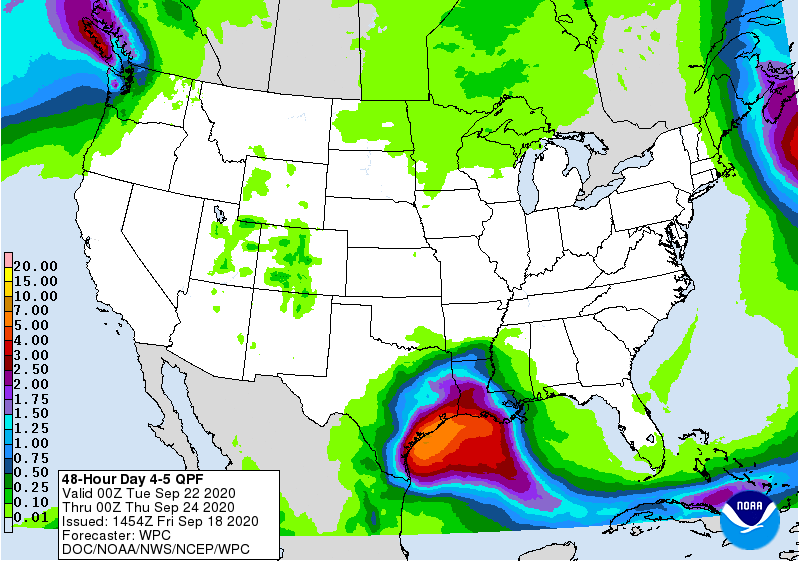 48 Hour Day 4-5 QPF
